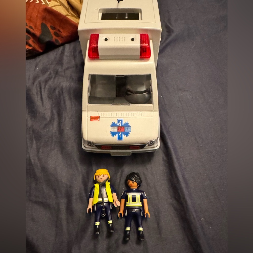 Play Mobil Ambulance and 2 figures